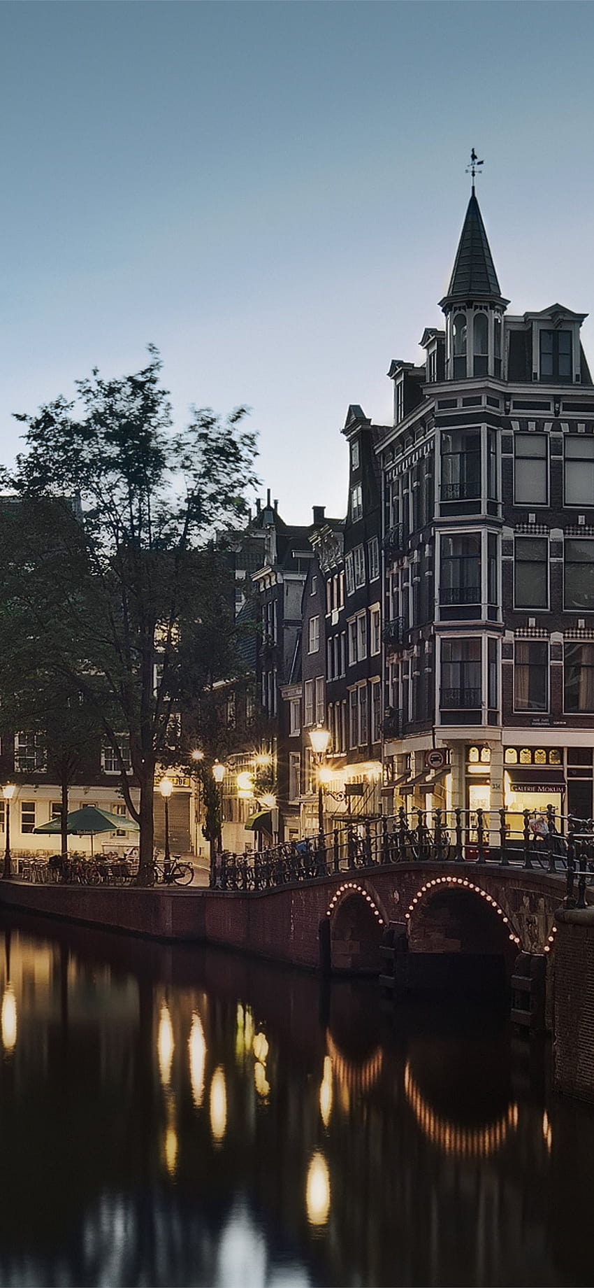 Straße Amsterdam Holland Resolution City Ima... iPhone, Amsterdam Nacht Android HD-Handy-Hintergrundbild