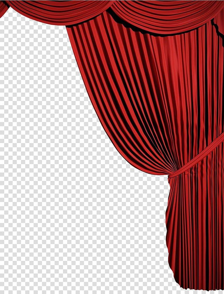 Tenda rossa del teatro, tenda, tende rosse trasparenti, delle tende del teatro Sfondo del telefono HD
