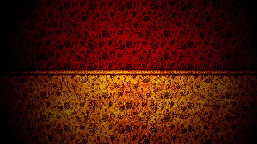 Koyu kırmızı çiçekler turuncu grunge vektör renkli grungy, kestane rengi HD duvar kağıdı