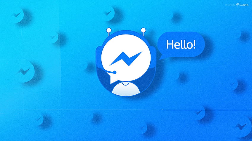 基本的な Facebook Messenger チャットボット 高画質の壁紙