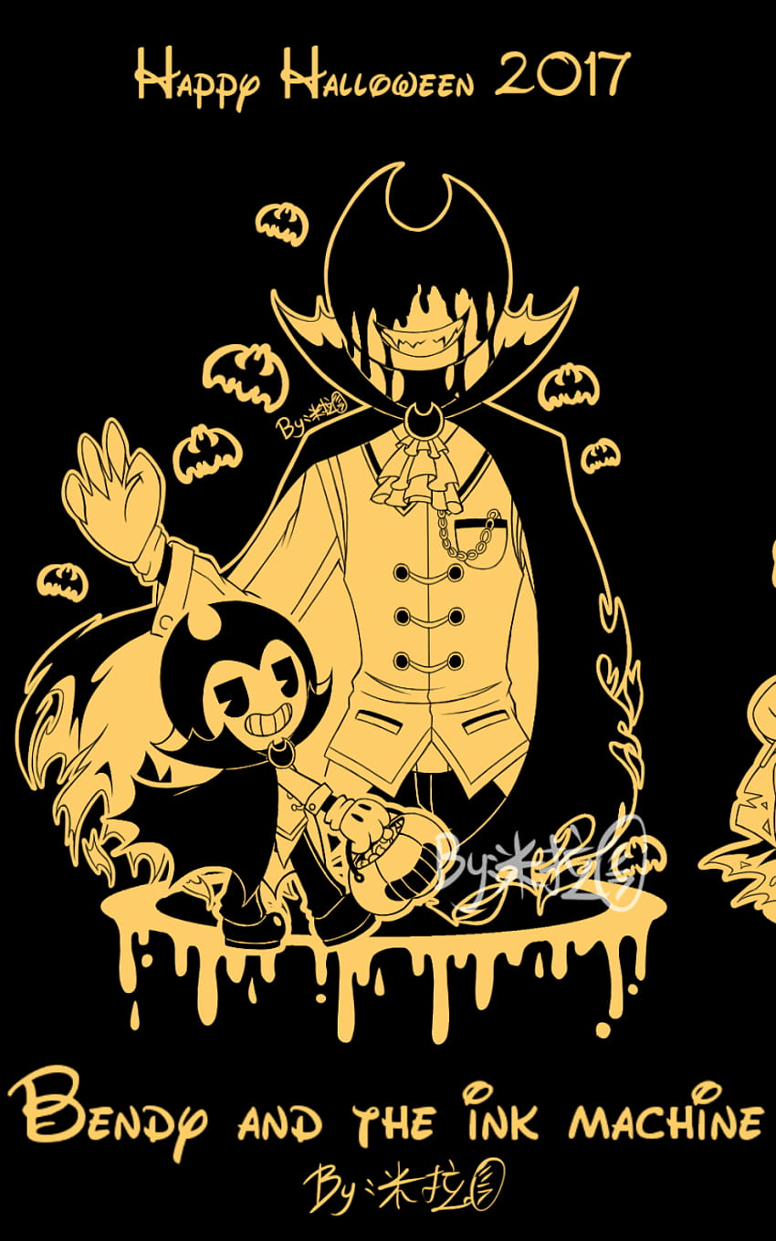 BATIM, Bendy anime version by Srtamoustach on DeviantArt