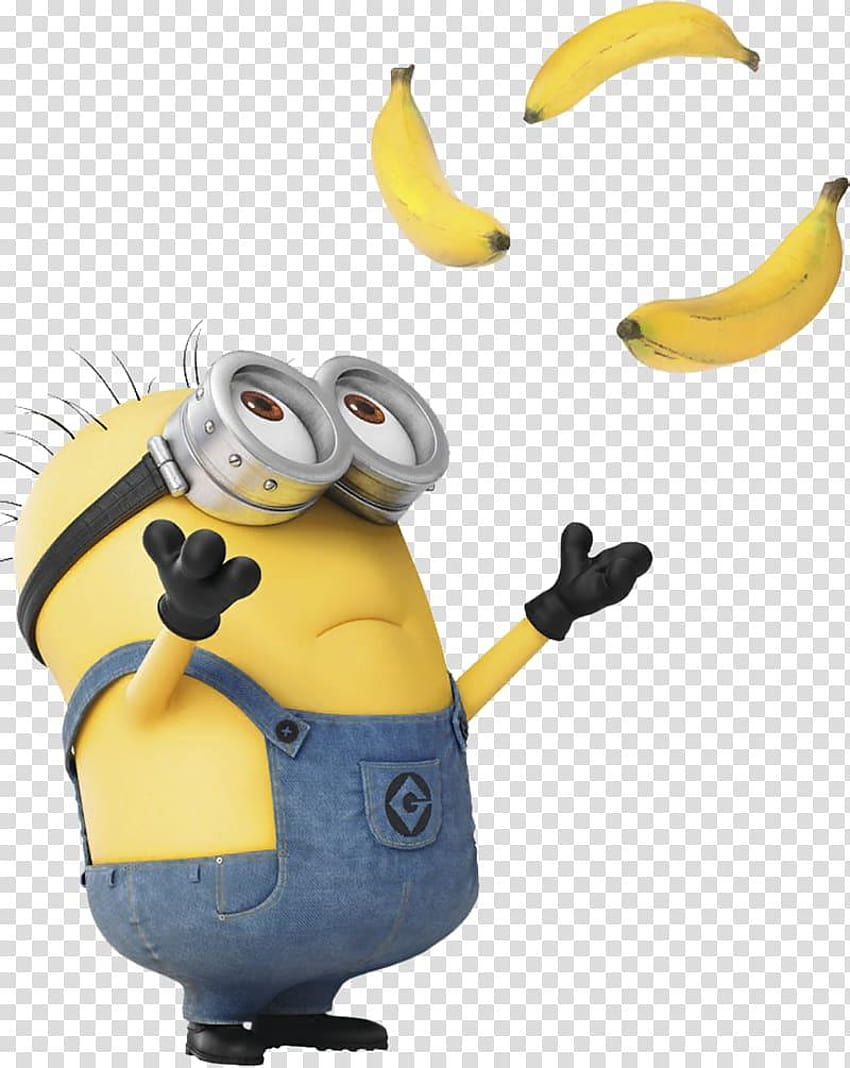 Ilustração digital do Minion, Banana split Meu Malvado Favorito: Minion, o iphone do filme banana split Papel de parede de celular HD
