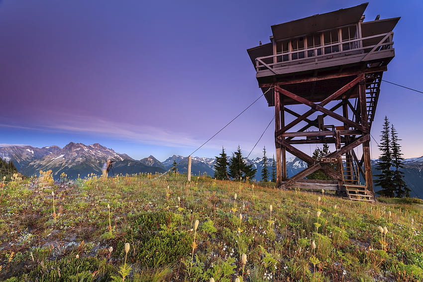 Fire Tower Camping: Your Guide to Sleeping in the Sky HD wallpaper