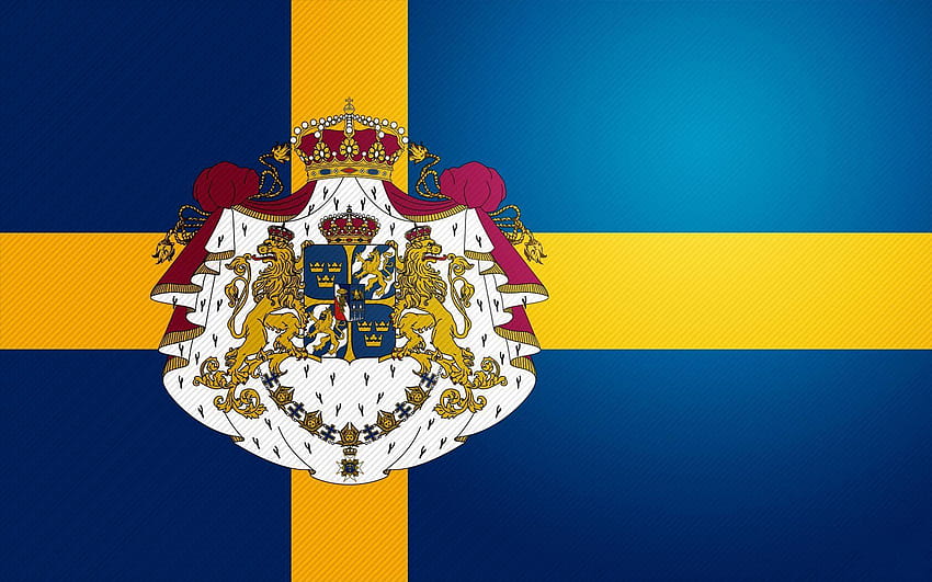 Drapeau de la Suède, drapeau suédois Fond d'écran HD