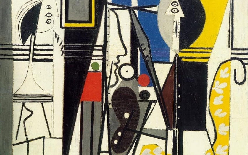 Arte abstracto de Pablo Picasso fondo de pantalla