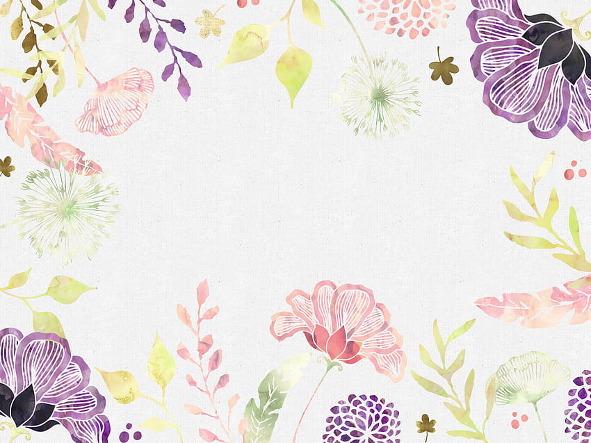 5 Floral, pastel minimalist floral HD wallpaper