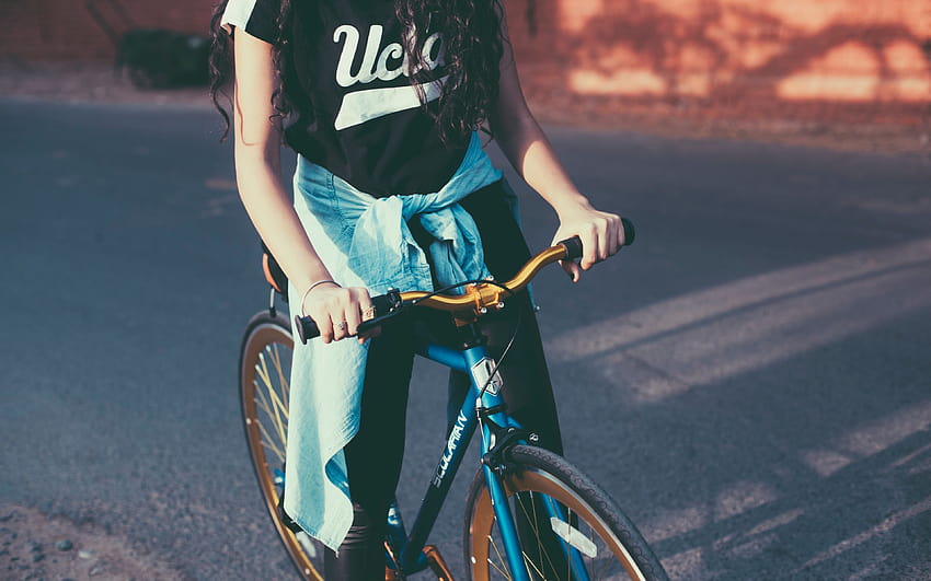 3840x2400 girl, bicycle, sport, cycling women HD wallpaper | Pxfuel