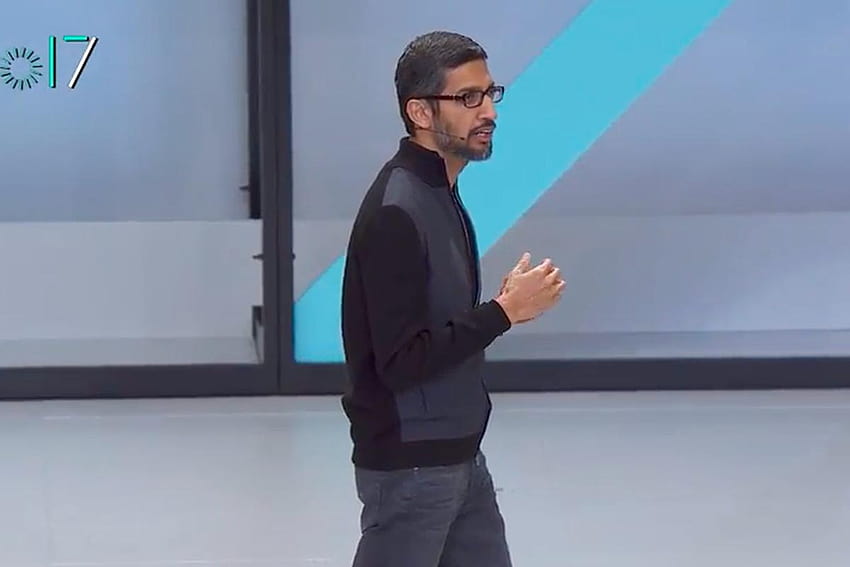Watch Google CEO Sundar Pichai's entire I/O 2017 keynote HD wallpaper