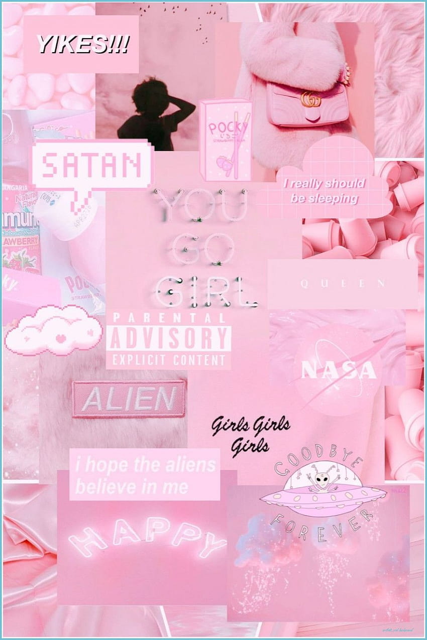 14 Great Aesthetic Pink Backgrounds Ideas That You Can Share, aesthetic nasa HD phone wallpaper