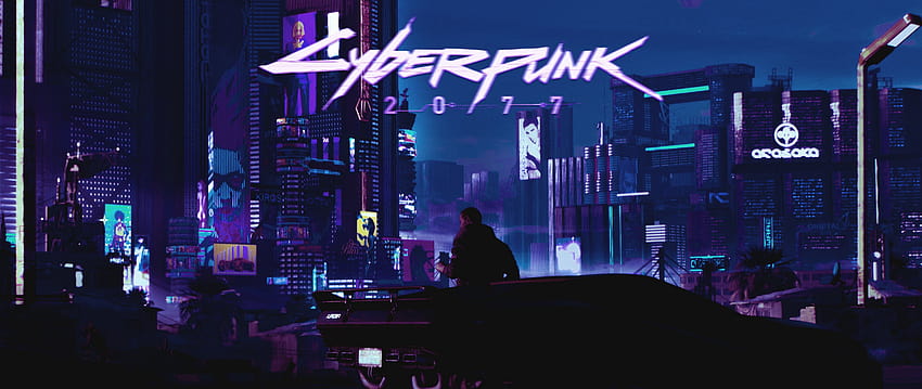 Cyberpunk Car Night City 8K Wallpaper #149