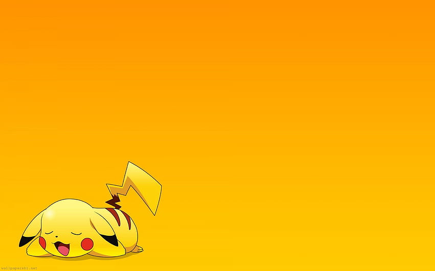 Pokemon Pikachu, pokemon for computer HD wallpaper
