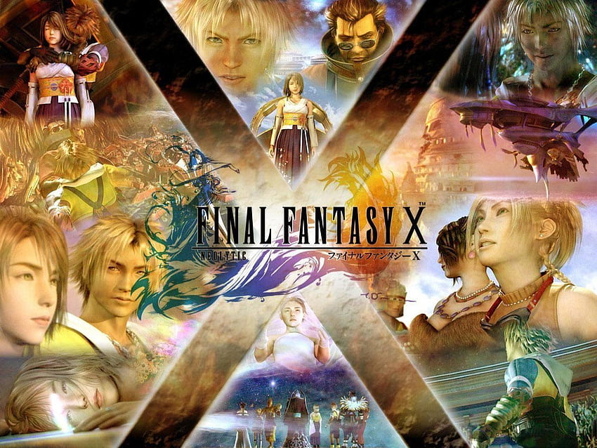 Final Fantasy X ロゴ , 背景, ファイナルファンタジー X 背景 高画質の壁紙