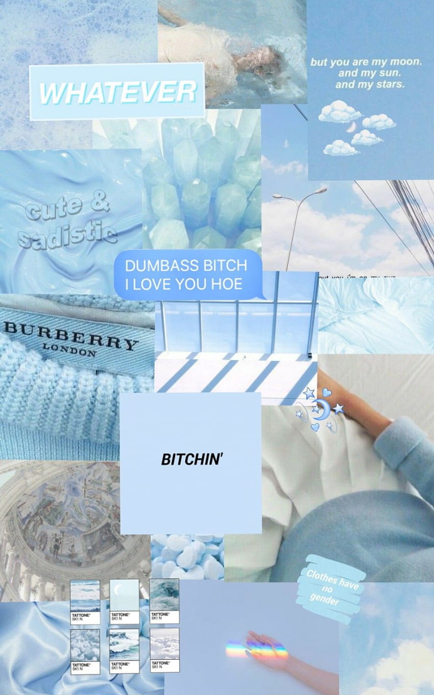 Collage Blue aesthetic pastel Blue iphone Blue aesthetic [901x1455] for ...