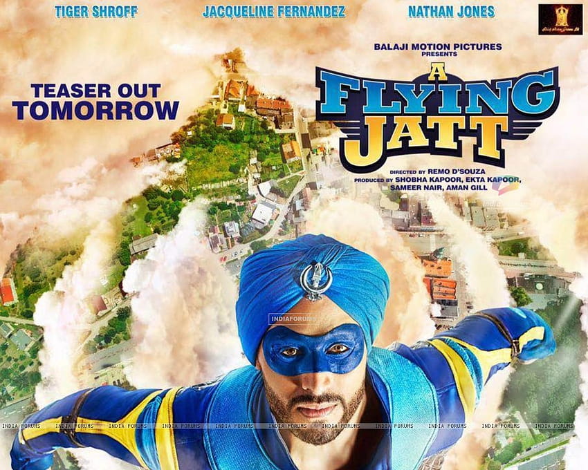 Celebrating 5 Years of A Flying Jatt  Tiger Shroff Jacqueline Fernandez  superhero Ekta Kapoor  Flying high on cloud nine because its the  anniversary of the superhero from the lands of