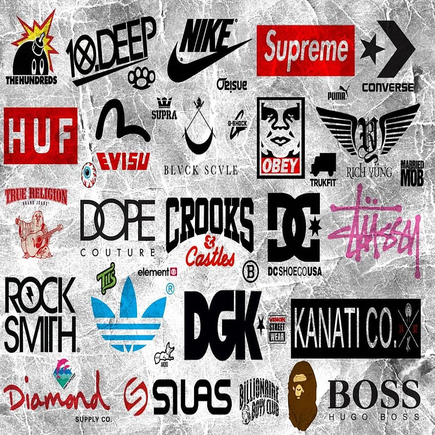 Clothing Brand Logos, clothing brands HD phone wallpaper | Pxfuel