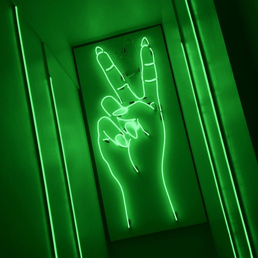 Green glow, neon green aesthetic HD wallpaper | Pxfuel