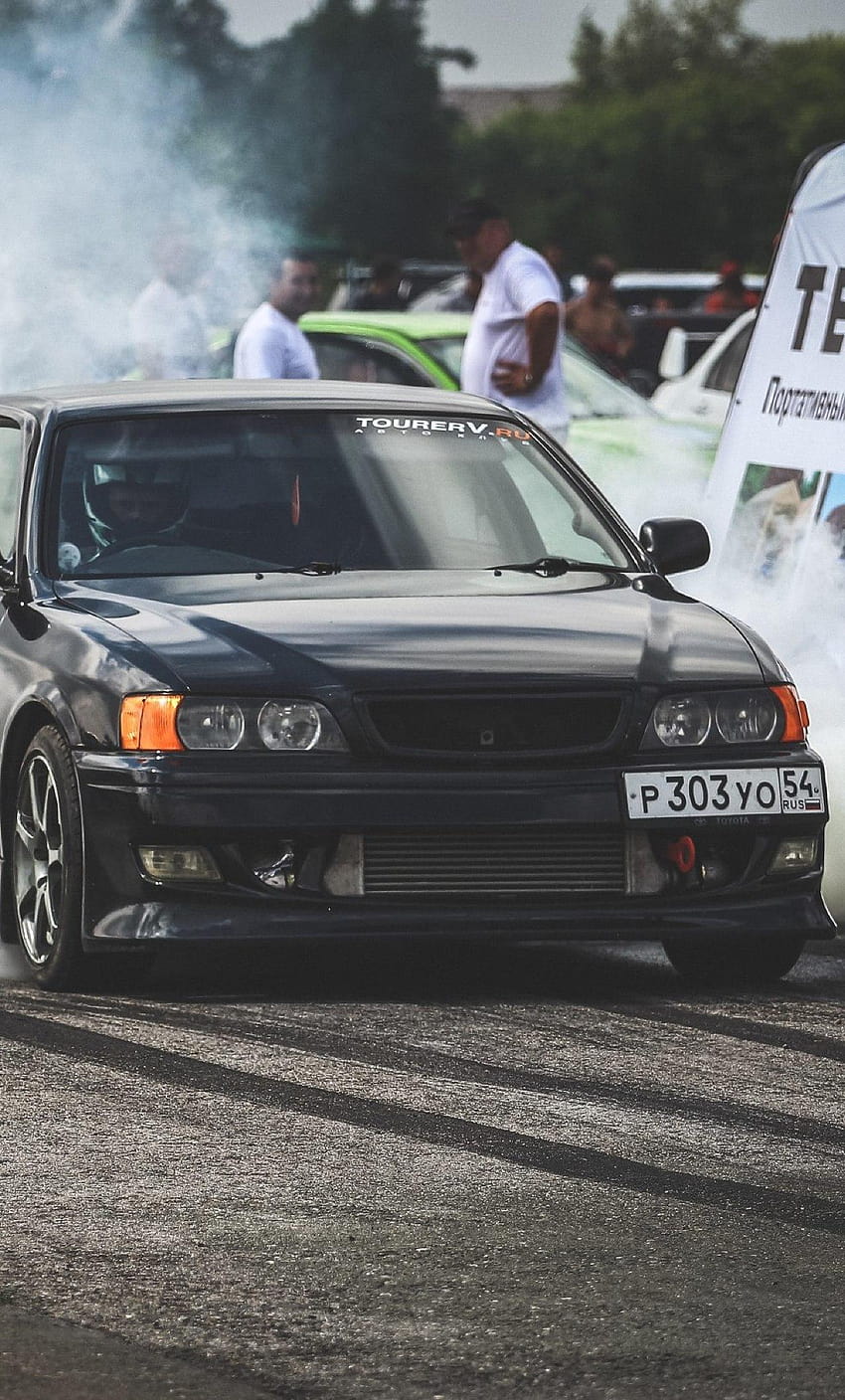 1280x2120 toyota, chaser, drift iPhone 6 plus , toyota chaser HD phone wallpaper