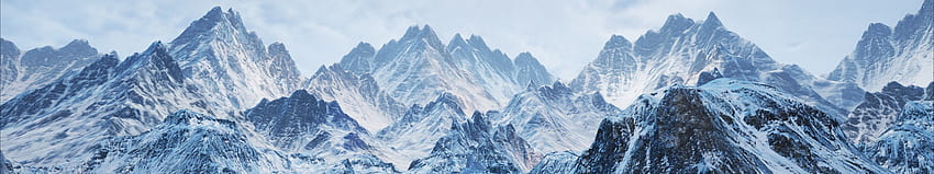 Triple Screen Mountain Wallpaper HD