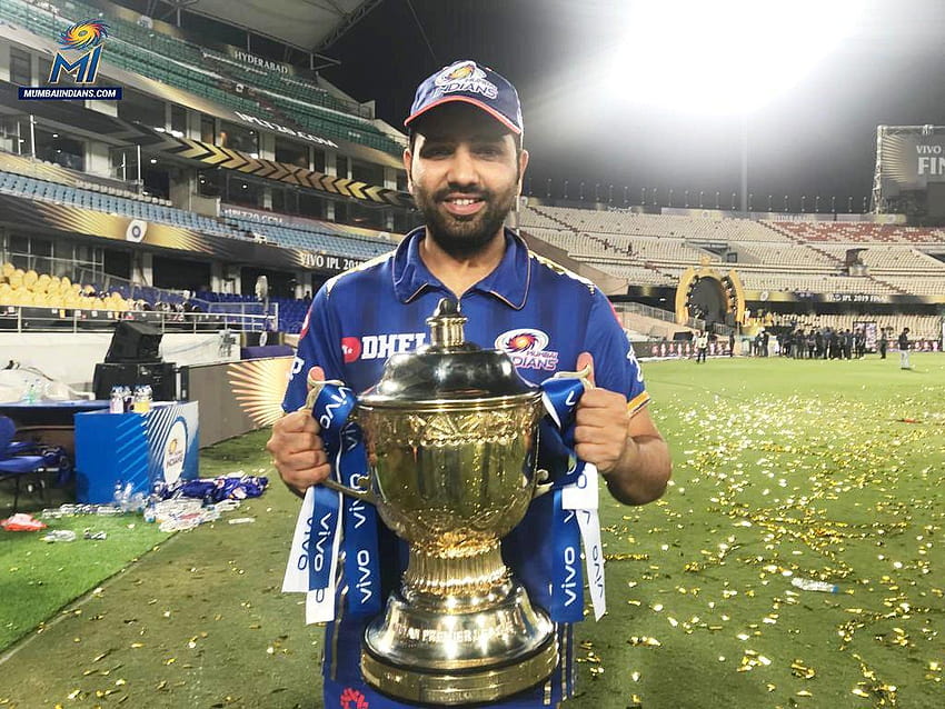 IPL 2019: los indios de Mumbai se coronaron campeones de la IPL por cuarto récord, rohit sharma mumbai indians fondo de pantalla