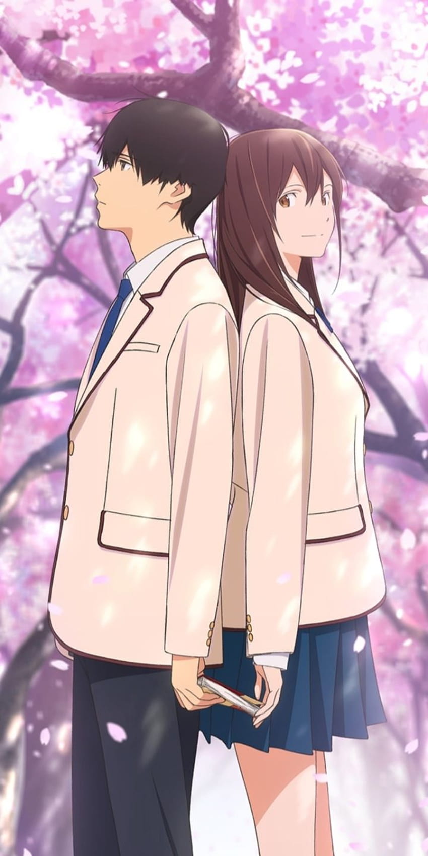 Anime / Ich möchte deine Bauchspeicheldrüse essen, Yamuchi Sakura HD-Handy-Hintergrundbild