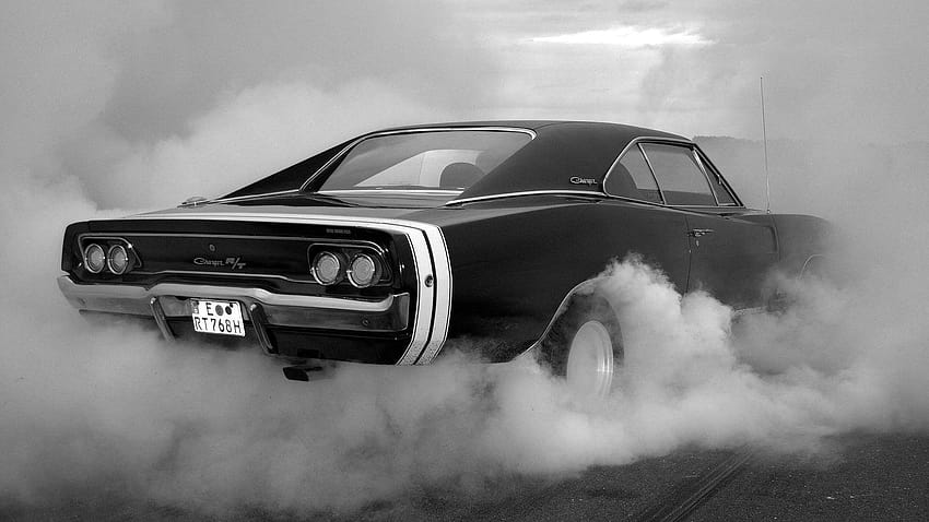 Black And White Vintage Car, fast and furious vintage car HD wallpaper