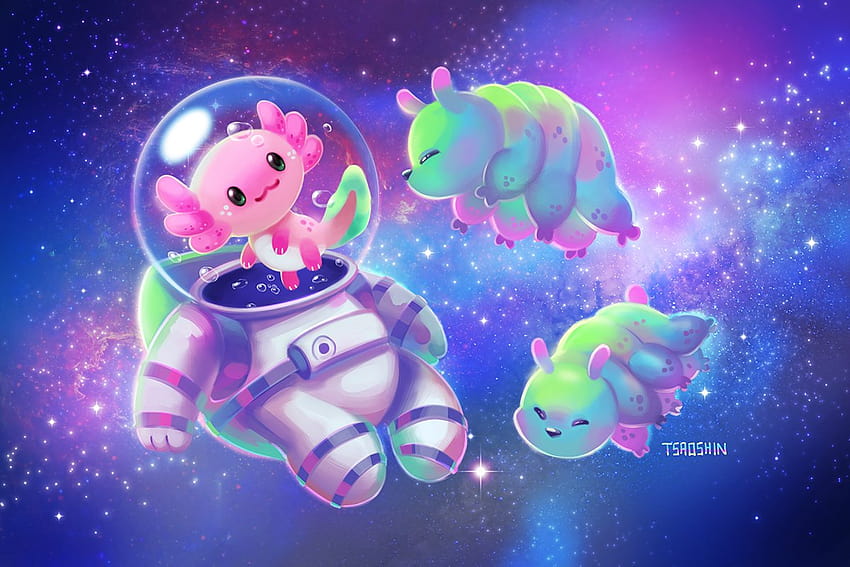 Big DigitalArt Gallery v3 Category View by scadl [1200x800] for your , Mobile & Tablet, axolotl cute HD 월페이퍼