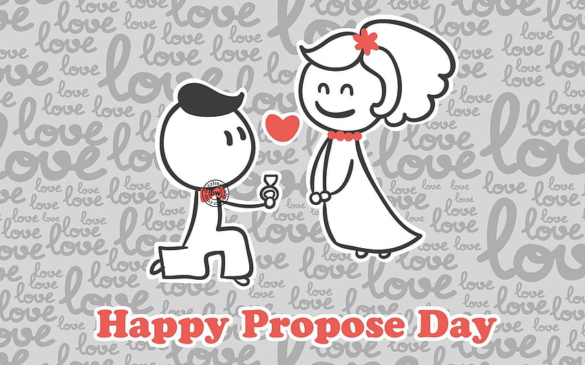 8th Feb 2018 Happy Propose Day Whatsapp dp Pics, coming out day HD wallpaper