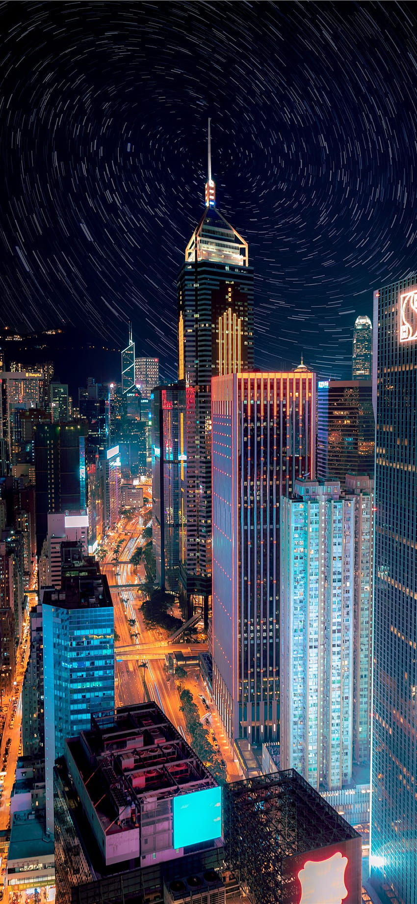 Download City Lights New York Night iPhone Wallpaper  Wallpaperscom