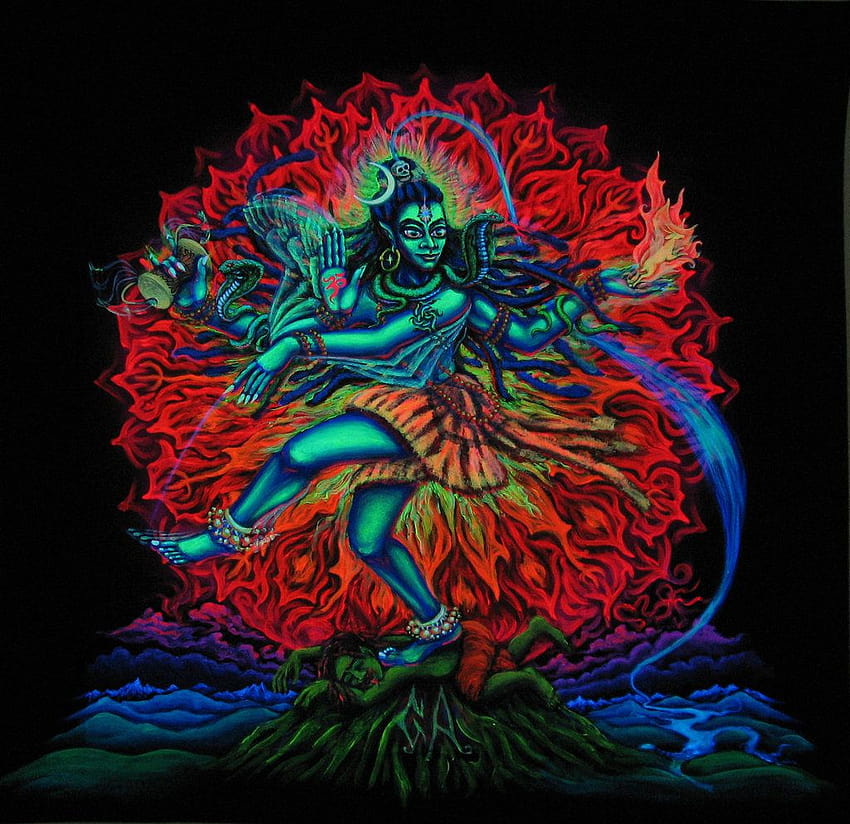 Psychedelic Shiva 2019 Full HD wallpaper