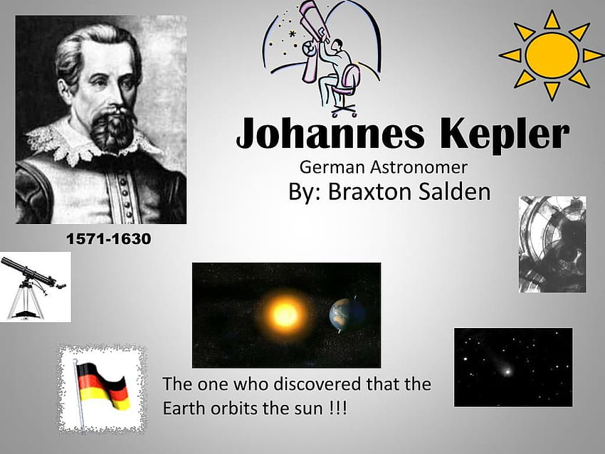 PPT, Johannes Kepler Fond d'écran HD