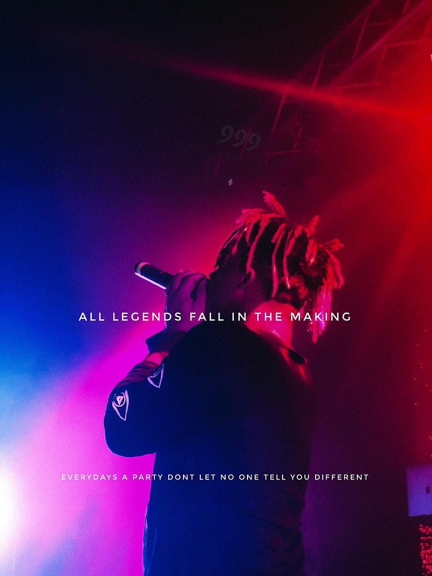 Quick I made and sized for my 7, thought I should share, juice wrld quotes HD phone wallpaper