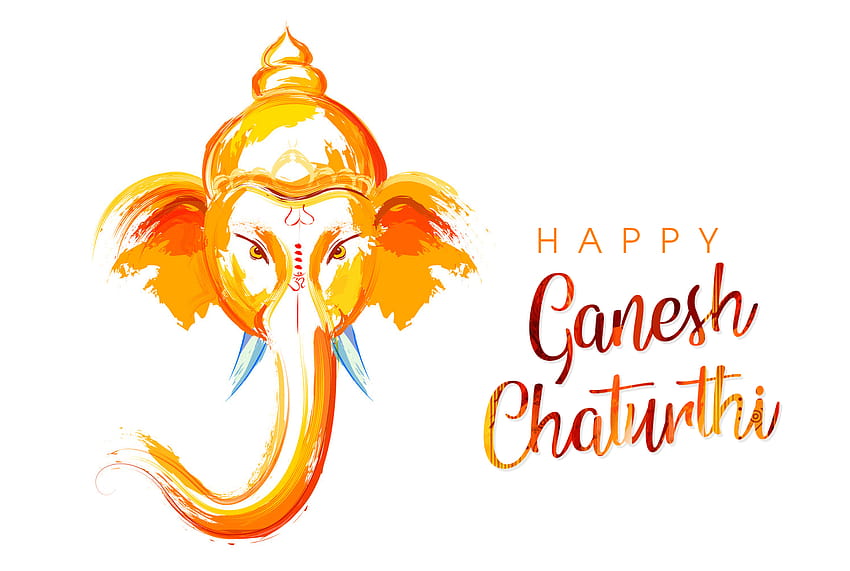 This Ganesh Chaturthi, May Lord Ganesha turn your every sorrow, happy ganesh chaturthi HD wallpaper