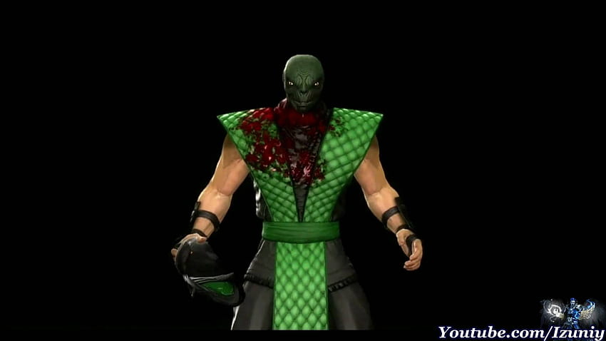 Mortal Kombat 9 Reptile Classic Fatality & Costume Tapeta HD