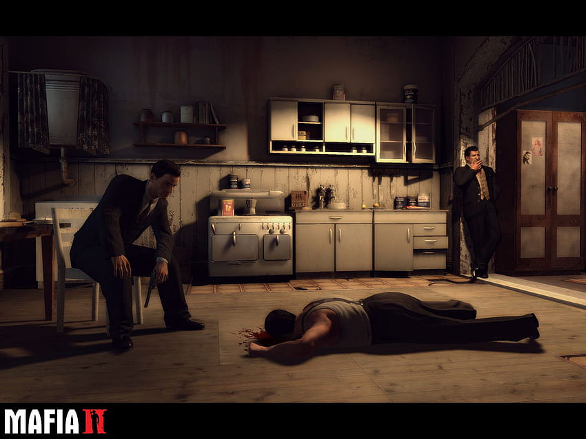 Mafia 2, Mordszenen HD-Hintergrundbild