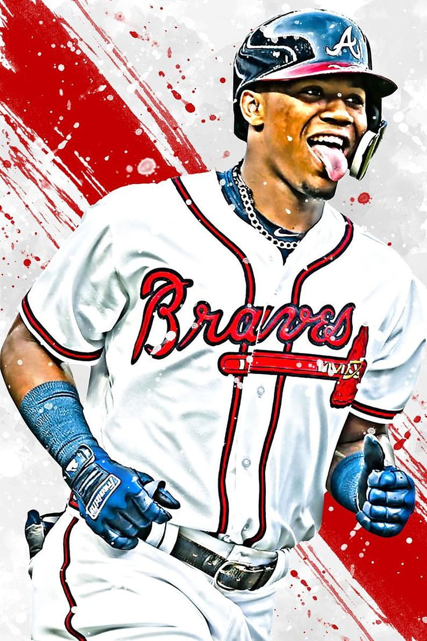 Pin di Atlanta Braves, Ronald Acuna Jr Braves wallpaper ponsel HD
