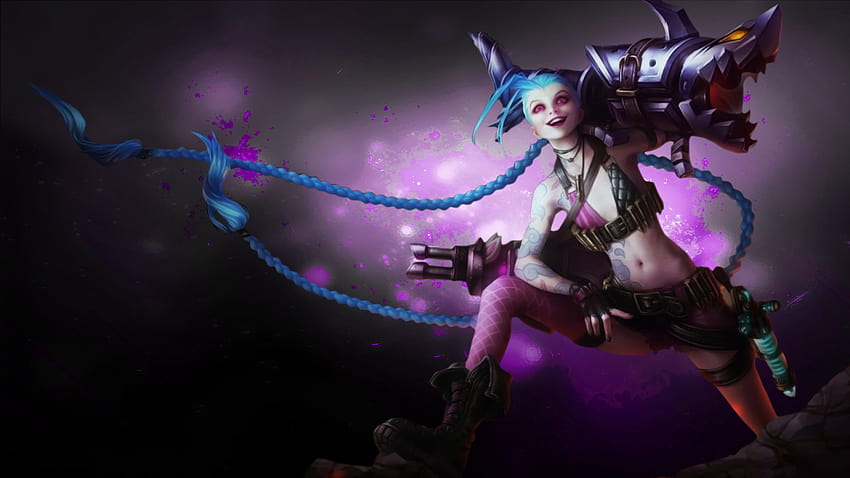 Wallpaper Engine on X: League Of Legends Jinx - Christmas [Xroulen] Wallpaper  Engine   / X