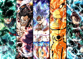 GOKU Vs. SAITAMA Vs. NARUTO Vs. LUFFY, Epic Rap Battle