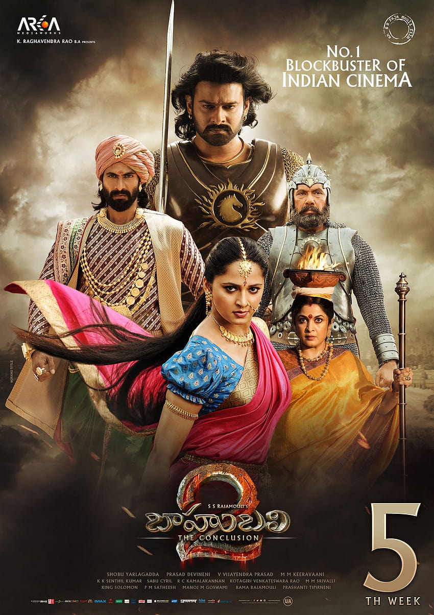 Prabhas Baahubali: The Conclusion Movie Ultra Posters, baahubali l'inizio Sfondo del telefono HD