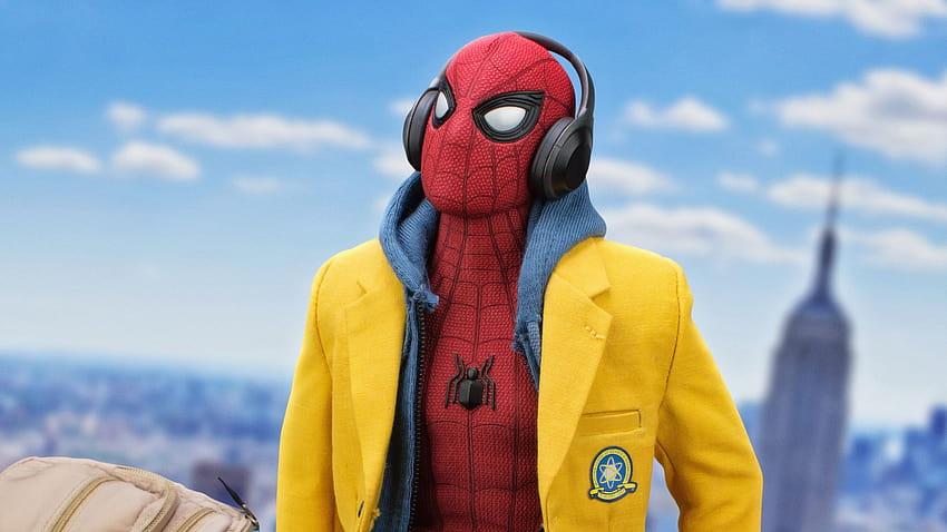 2048x1152 Spiderman écoute de la musique Résolution 2048x1152, arrière-plans et Fond d'écran HD
