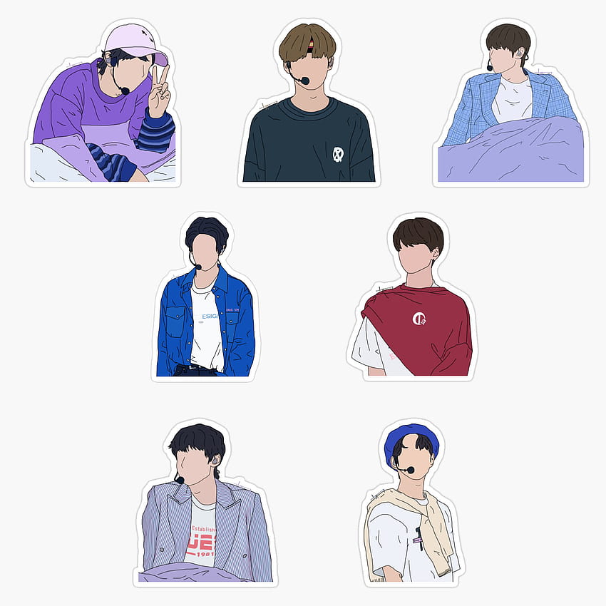 Some stickers I made of the ENHYPEN members! Hope you guys like them :) : r/kpoppers HD phone wallpaper