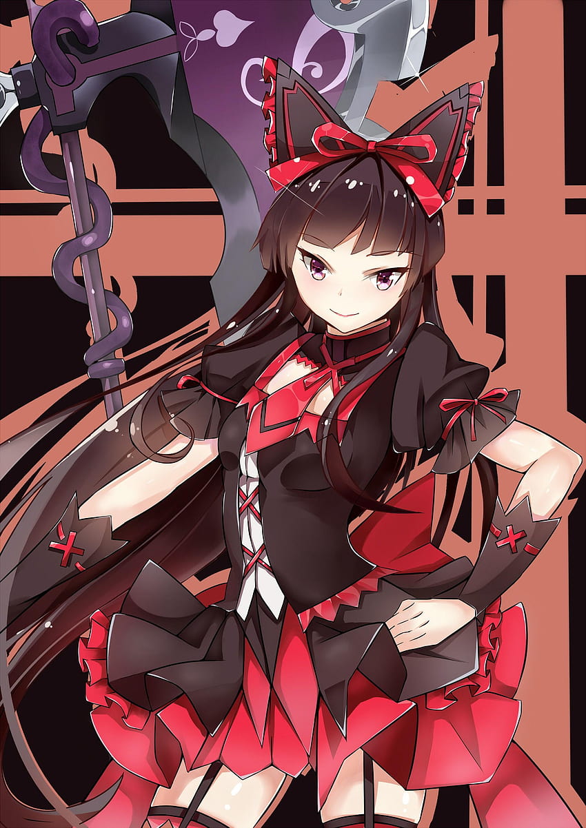 Rory Mercury - Gate Jieitai Kanochi nite. Anime neko, Personagens