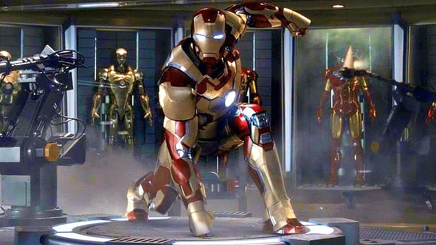 El último traje de Iron Man, traje de iron man fondo de pantalla