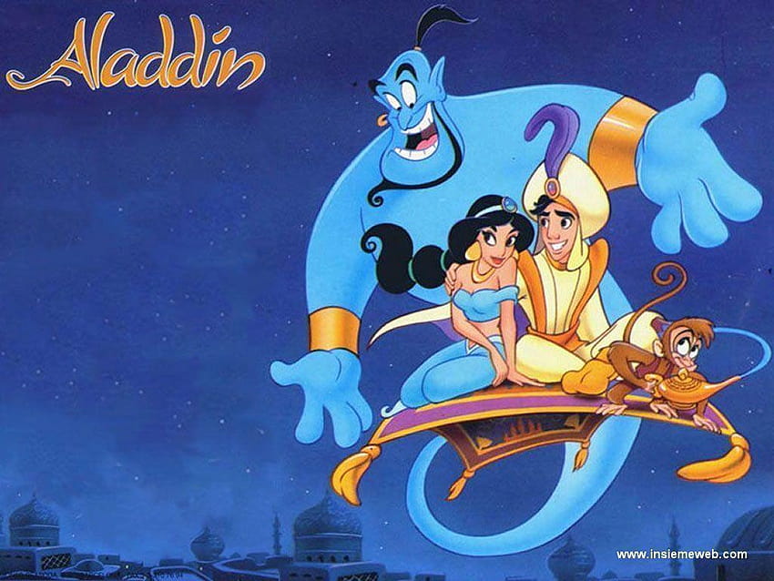 Aladdin Genie HD-Hintergrundbild