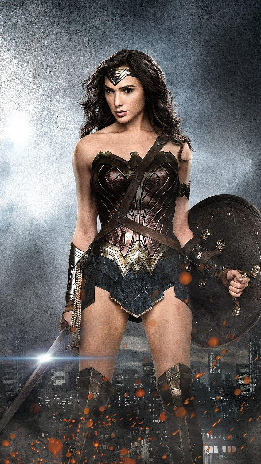 Wonder Woman Gal Gadot iPhone, Gal Gadot Android HD-Handy-Hintergrundbild