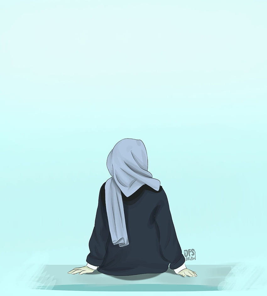 Niedlicher islamischer muslimischer Mädchen-Cartoon: Banglafeeds, kawaii Muslim HD-Handy-Hintergrundbild