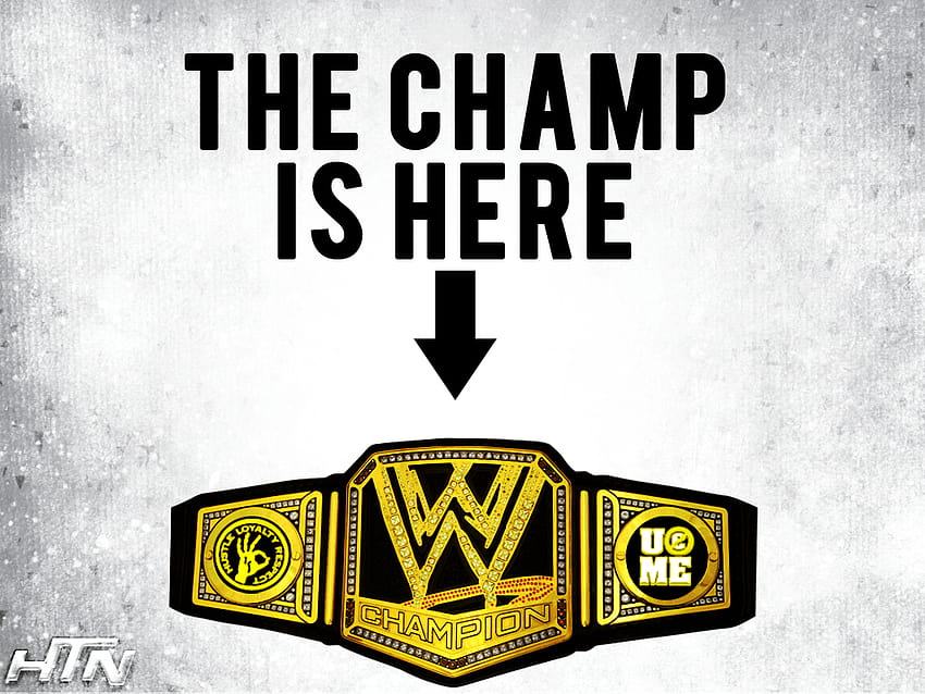 Wwe 2013 John Cena The Champ Is Here By by, logo wwe jhon cena Tapeta HD