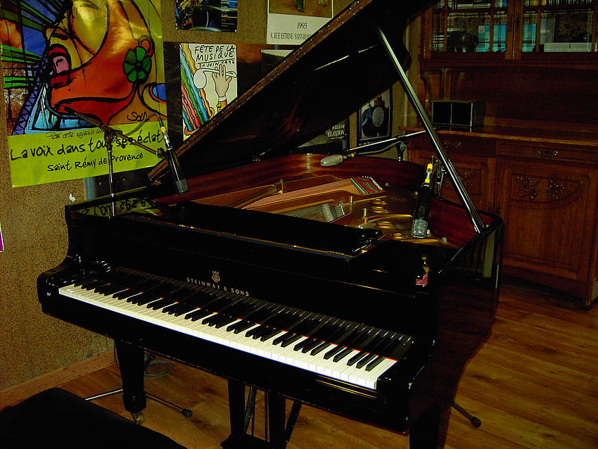 Пиано на Steinway sons HD тапет