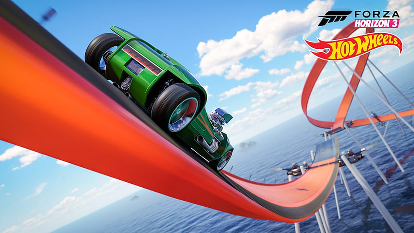 Dodatek Hot Wheels do gry Forza Horizon 3 wygląda niesamowicie Niesamowite tory Hot Wheels Tapeta HD
