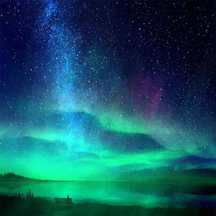 aurora-sky-full-of-stars-hd-phone-wallpaper-pxfuel