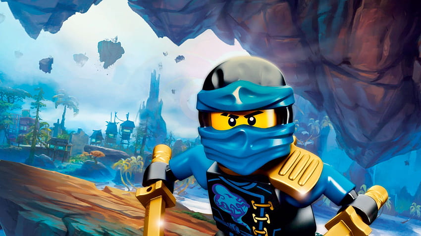 Biru Ninjago, jay lego Wallpaper HD